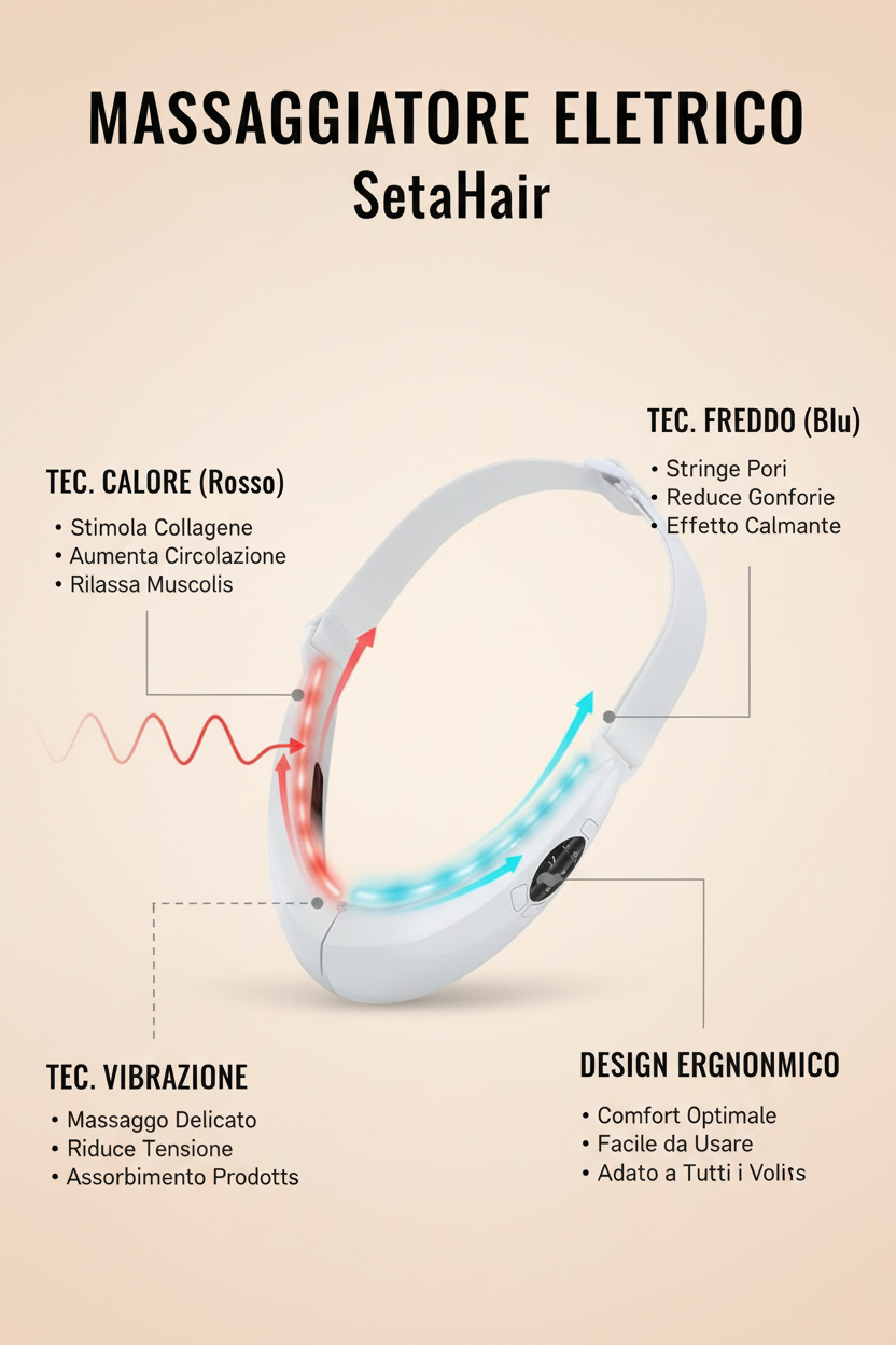 SetaHair™ Massagiatore Facciale Elettrico